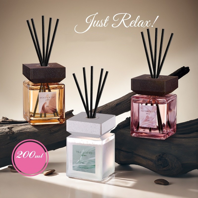 Home Fragrance London - 200ml 리드 디퓨저 오일 무화염 아로마테라피