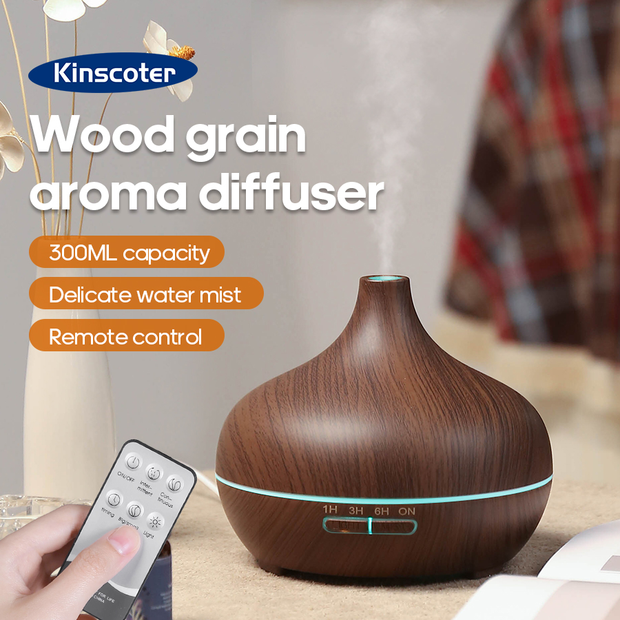 Home Fragrance Products - KINSCOTER 우드 그레인 아로마테라피 디퓨저 300ml