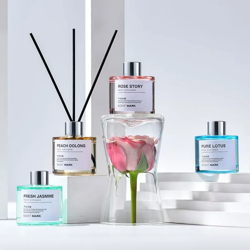 Home Fragrance Jasmine Diffuser - 로즈 재스민 호텔 홈 아로마 테라피,