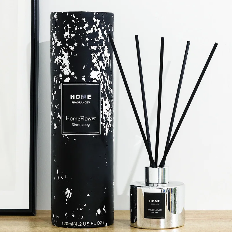 Home Fragrance English Pear And Freesia - 가정용 리드 디퓨저, 실버 골드 리드