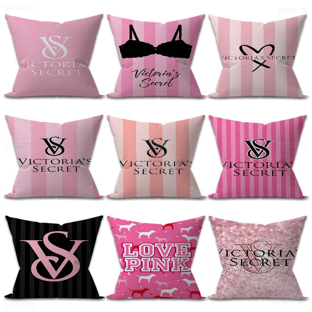 Home Fragrance Victoria Secret - V-Victorias-Fashion-S-Secret 베개 선물 홈 오피스 장식