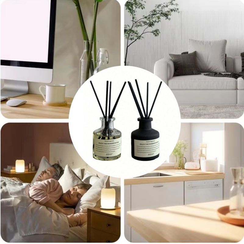 50ml 아로마 테라피 에센셜 오일 Flameless  - Home Fragrance Jasmine Diffuser 리뷰 및 가격