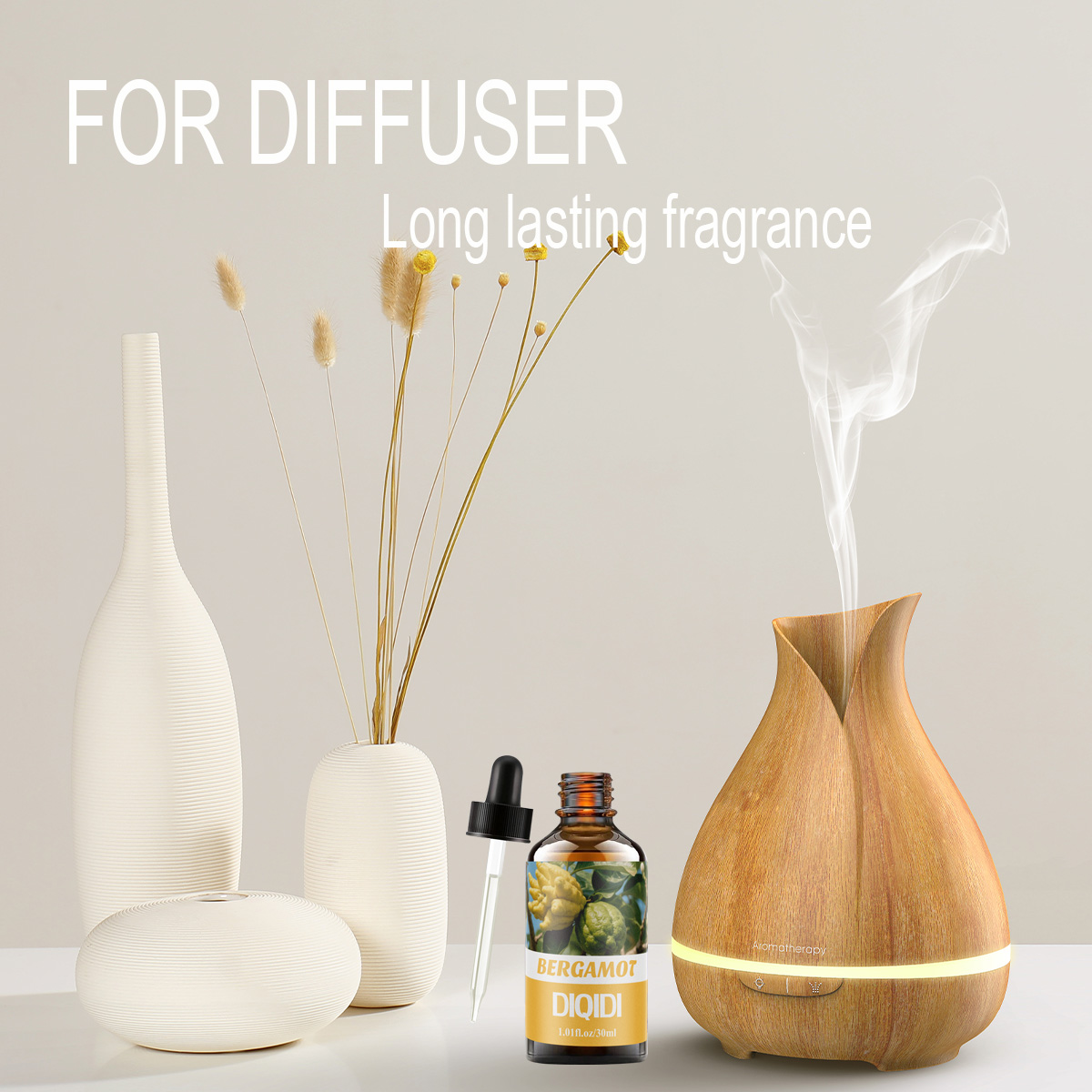 베르가못 에센셜 오일, 고품질 복합 에센셜 오일, 홈  - Home Fragrance Bergamot 리뷰 및 가격