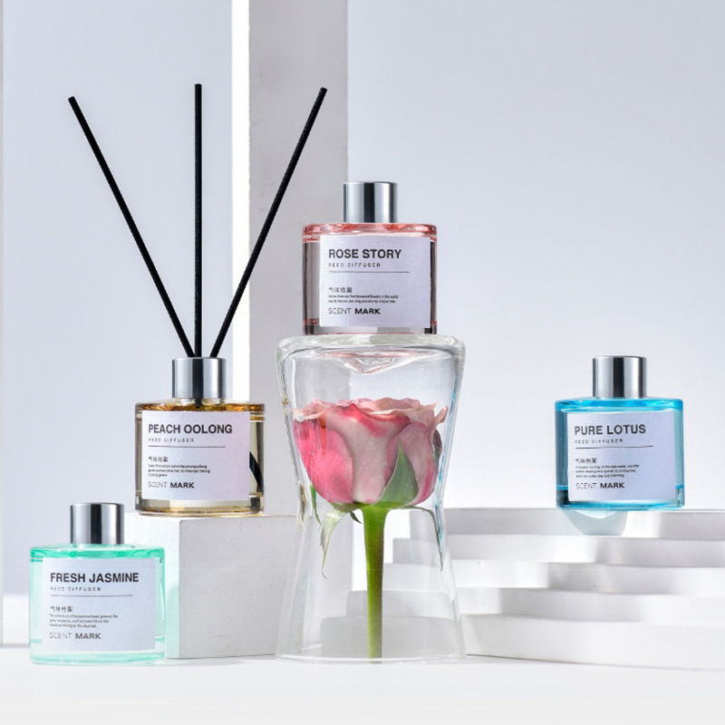 50ml 리드 디퓨저 세트 로즈 라벤더 자스민 에센셜  - Home Fragrance Jasmine Diffuser 리뷰 및 가격