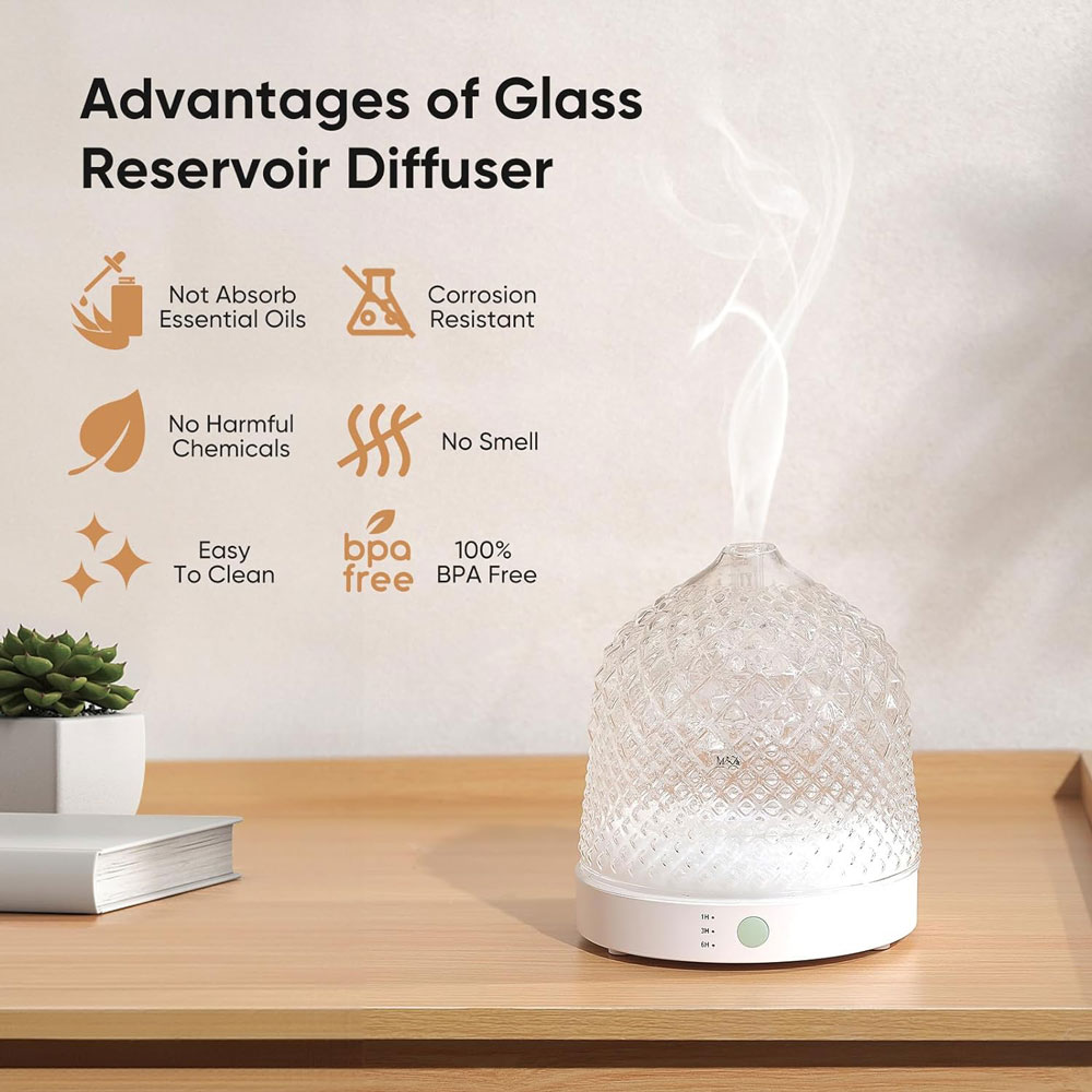 전기 유리 초음파 아로마 디퓨저 200ML 호텔 향기  - Home Fragrance And Diffuser 리뷰 및 가격
