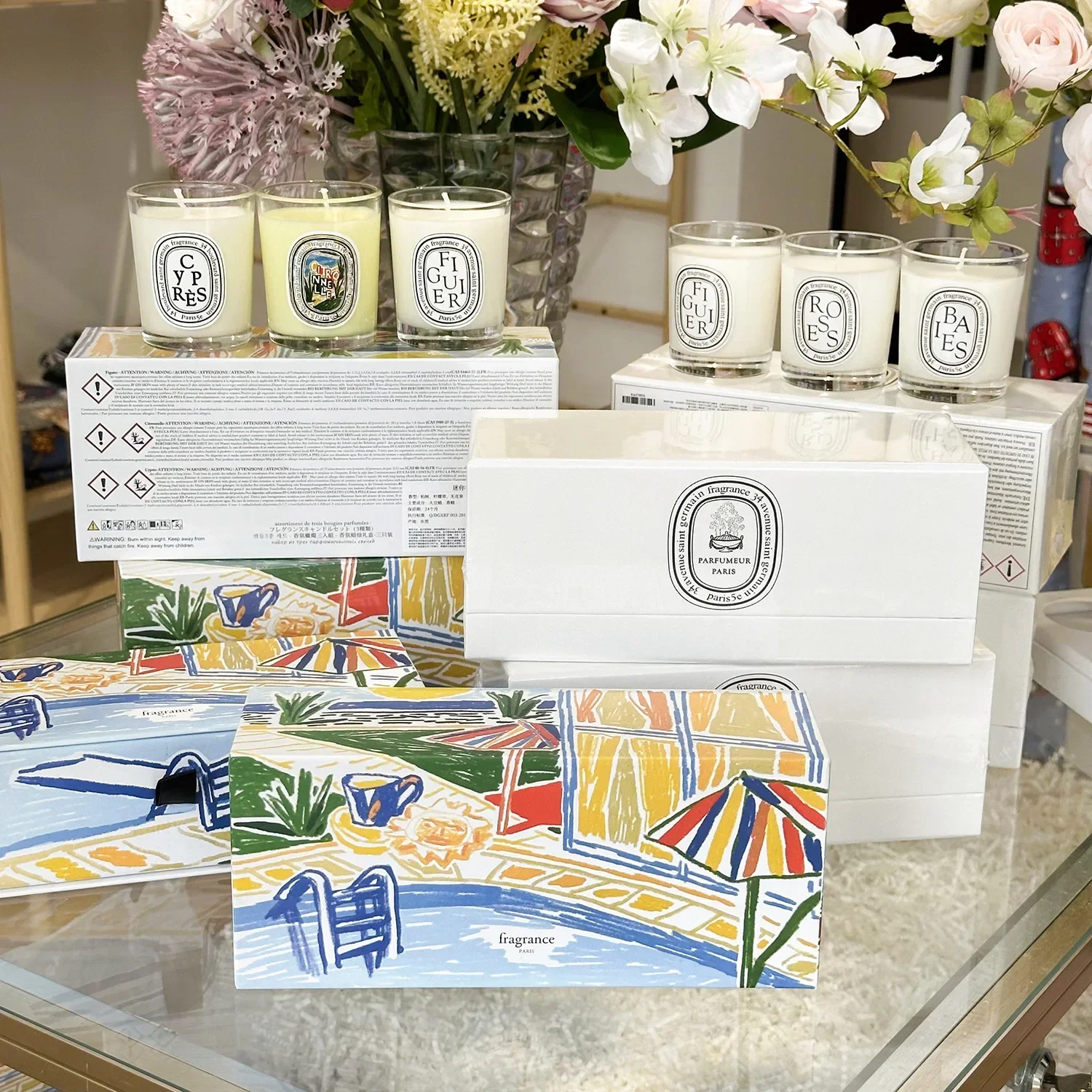 아로마 테라피 캔들 천연 식물 향기로운 양초 프랑스 향 - Home Fragrance In French 리뷰 및 가격