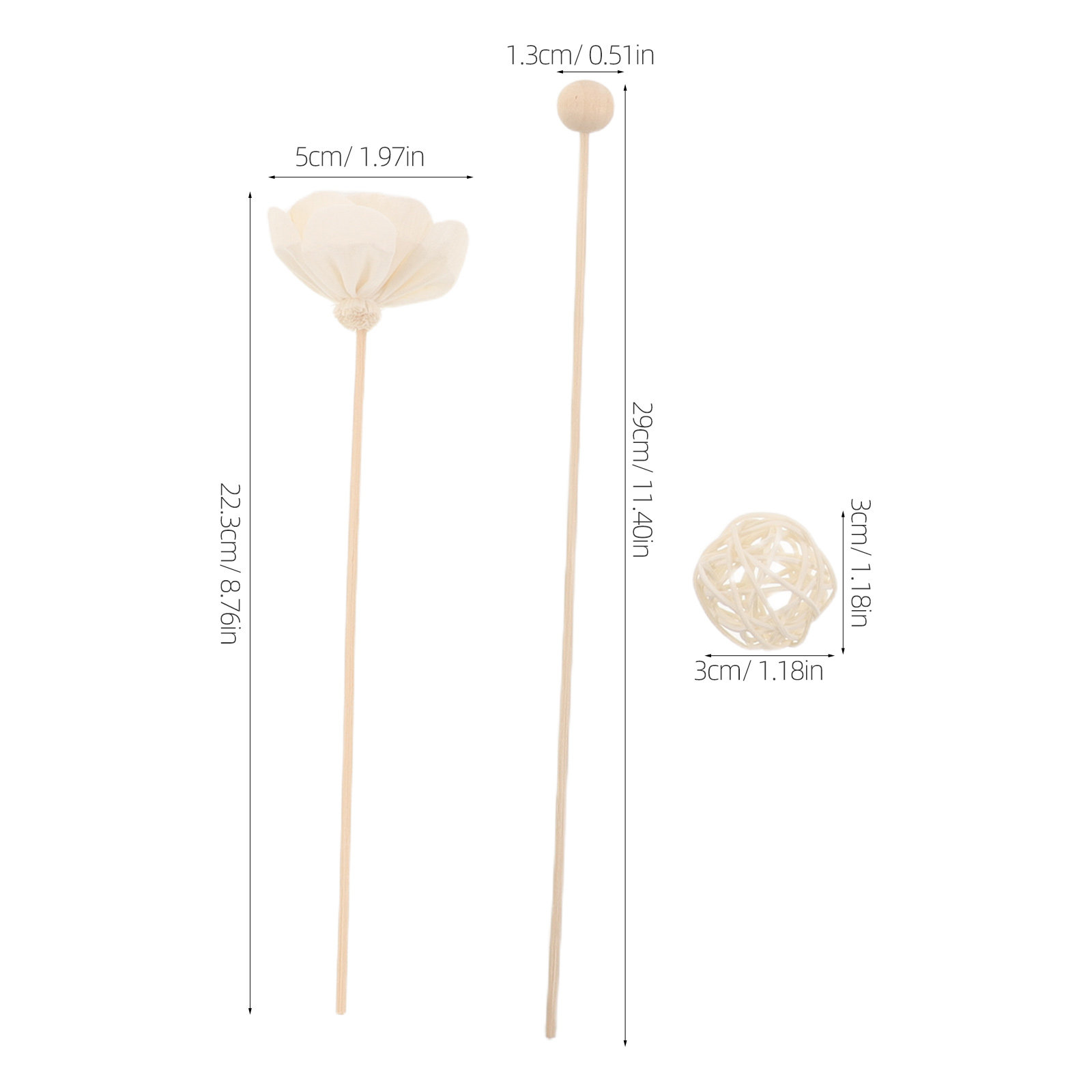 22개 자스민 리드 디퓨저 세트, 천연 라탄 장식용 아 - Home Fragrance Jasmine Diffuser 리뷰 및 가격