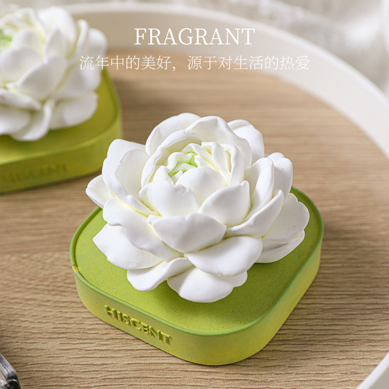자스민 석고 아로마 디퓨저 플라스터 꽃 자동차 & 데스 - Home Fragrance Jasmine Diffuser 리뷰 및 가격